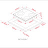 Варочная панель Kuppersberg ECS 622 C Варочная панель Kuppersberg ECS 622 C