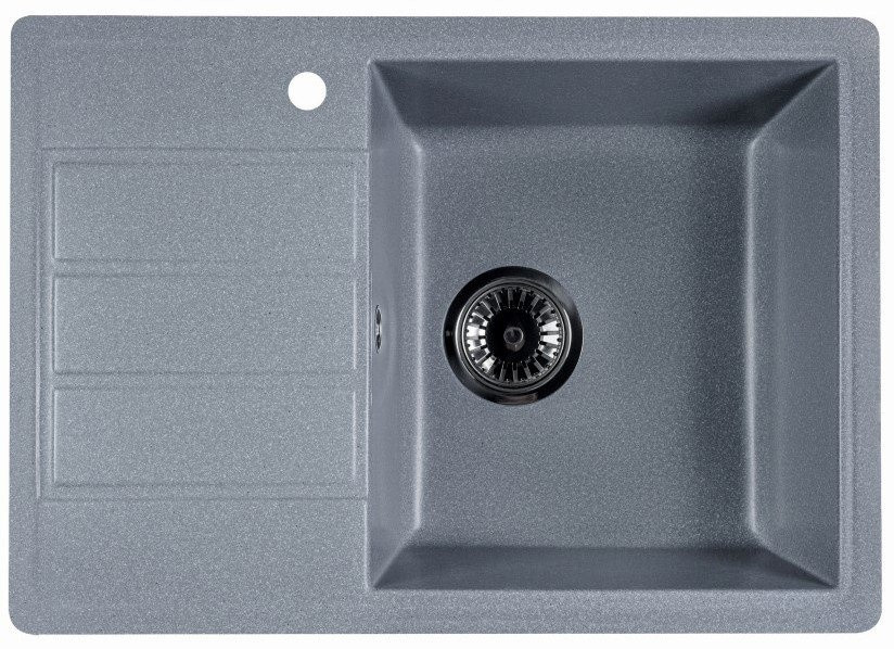 Кухонная мойка Marblan Recta R (серебристый)