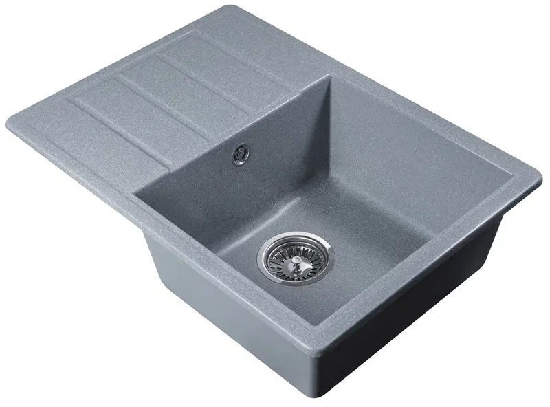 Кухонная мойка Marblan Recta R (серебристый) Кухонная мойка Marblan Recta R (серебристый)