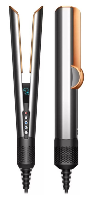 Выпрямитель Dyson Airstrait (с переходником на евровилку, черный оникс/золотистый)