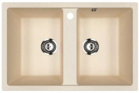 Кухонная мойка Ulgran U-608 (328 бежевый)