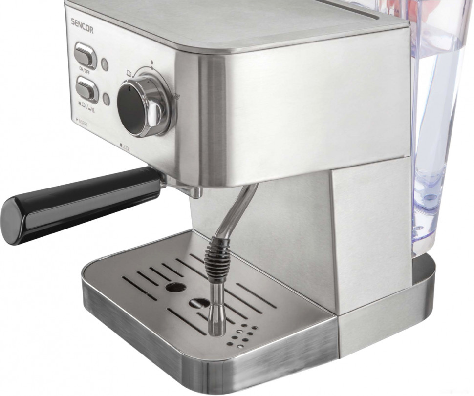 Рожковая помповая кофеварка Sencor SES 4010SS Рожковая помповая кофеварка Sencor SES 4010SS