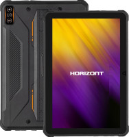 Планшет Horizont H-Tab 1 Shield 6GB/256GB LTE (черный/оранжевый)