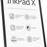 Электронная книга PocketBook InkPad X (серый)