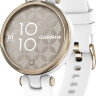 Умные часы Garmin Lily (кремово-золотистый/силиконовый ремешок)