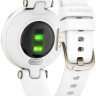 Умные часы Garmin Lily (кремово-золотистый/силиконовый ремешок)