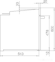 Духовой шкаф KUCHE AGM 167 G