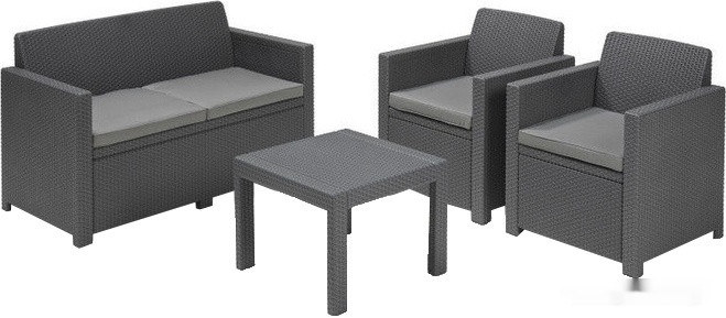 Набор садовой мебели Keter Alabama Set 17199240 (графит)