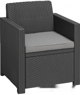 Набор садовой мебели Keter Alabama Set 17199240 (графит) Набор садовой мебели Keter Alabama Set 17199240 (графит)