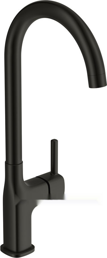 Смеситель Cersanit Elio однорычажный 68261 (черный)