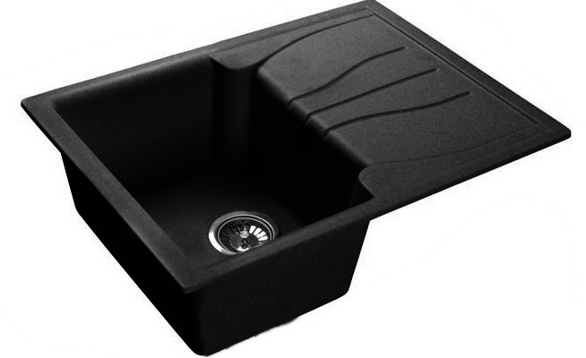 Кухонная мойка GranFest Standart GF-S680L (черный)