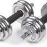 Гантели Atlas Sport Хромированные в чемодане 2x10 кг