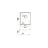 Кухонная мойка Omoikiri Taki 38-U/IF-IN