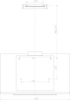 Вытяжка Weissgauff Ita 60 PP BL