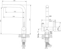 Смеситель Ekko E4306