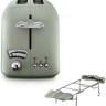 Тостер Delonghi Argento Flora CT021.GR Тостер Delonghi Argento Flora CT021.GR
