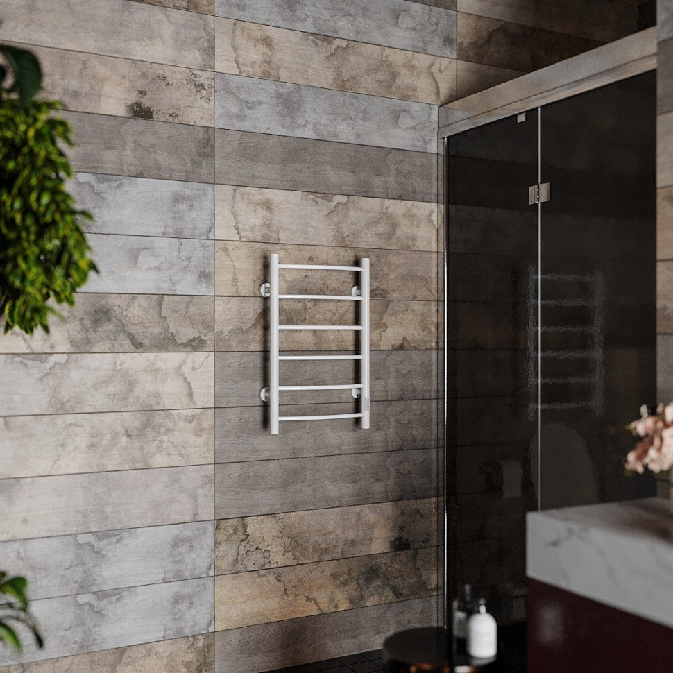 Полотенцесушитель Roxen Santi BK-109AW-6T 11030-4365W (белый) Полотенцесушитель Roxen Santi BK-109AW-6T 11030-4365W (белый)