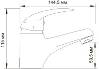Смеситель Wasserkraft Isen 2603