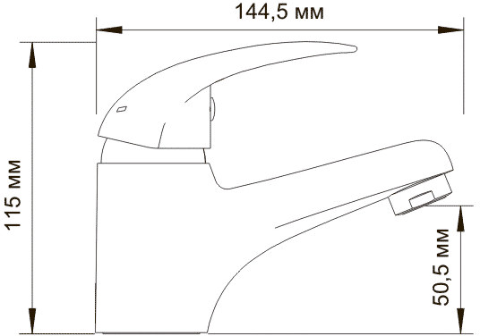 Смеситель Wasserkraft Isen 2603 Смеситель Wasserkraft Isen 2603