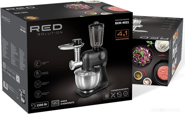 Кухонный комбайн RED Solution RKM-4021 Кухонный комбайн RED Solution RKM-4021