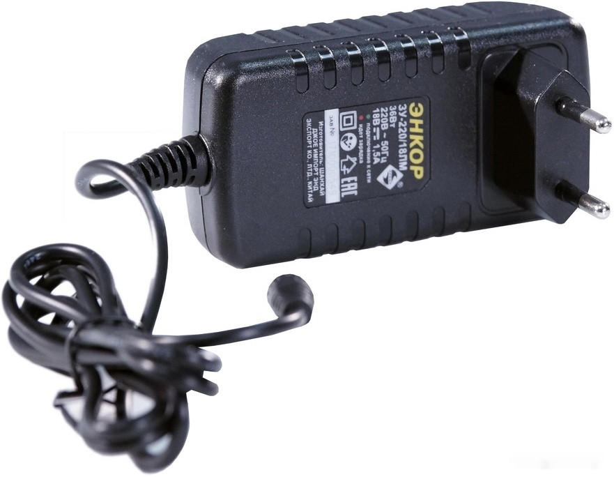 Дрель-шуруповерт Энкор ДША-2 18ЭР/10ЛМ (с 2-мя АКБ) Дрель-шуруповерт Энкор ДША-2 18ЭР/10ЛМ (с 2-мя АКБ)