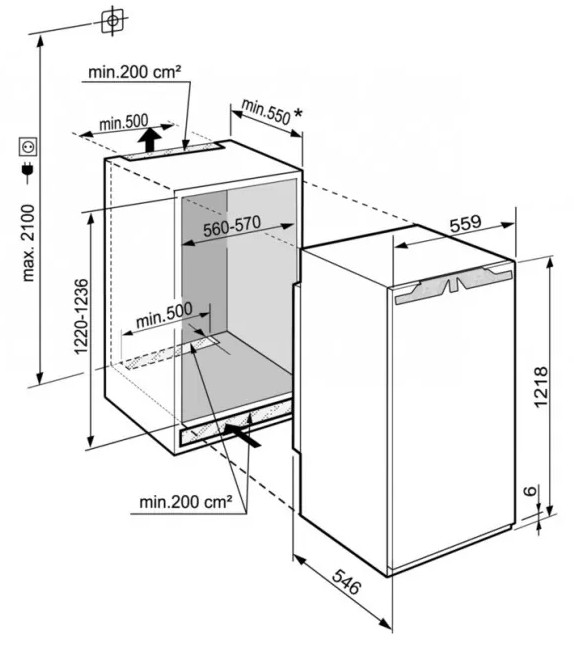 Однокамерный холодильник Liebherr IRBci 4150 Prime BioFresh Однокамерный холодильник Liebherr IRBci 4150 Prime BioFresh