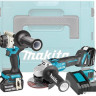 Makita DLX2430TJ (шуруповерт, болгарка, 2 АКБ, кейс) Makita DLX2430TJ (шуруповерт, болгарка, 2 АКБ, кейс)