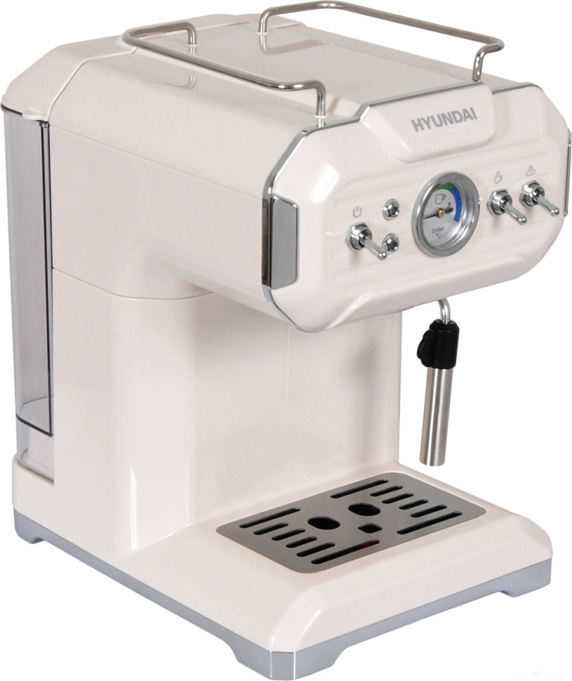 Рожковая помповая кофеварка Hyundai HEM-5300 Рожковая помповая кофеварка Hyundai HEM-5300