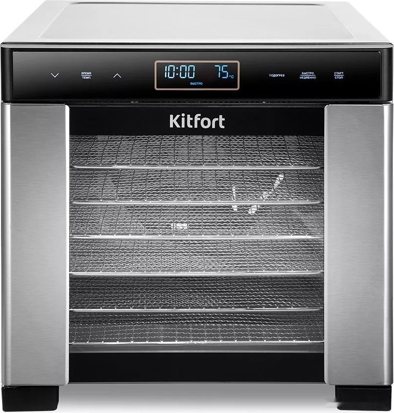 Сушилка для овощей и фруктов Kitfort KT-1989 Сушилка для овощей и фруктов Kitfort KT-1989