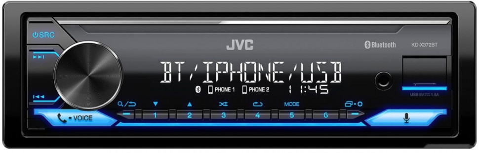 Автомагнитола JVC KD-X372BT