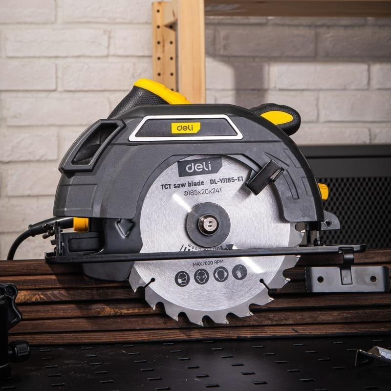 Дисковая (циркулярная) пила Deli DL-YJ185-E1 103011 Дисковая (циркулярная) пила Deli DL-YJ185-E1 103011