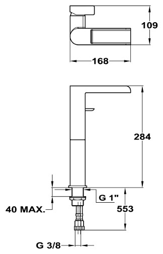 Смеситель Teka Formentera 62.311.02.00