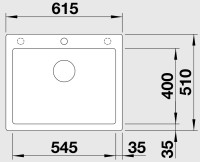 Кухонная мойка Blanco Pleon 6 (Антрацит)