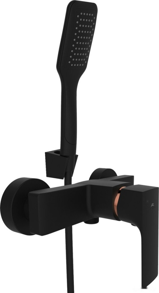 Смеситель Rubineta Modena-12/K (BK/RG) MD20K638