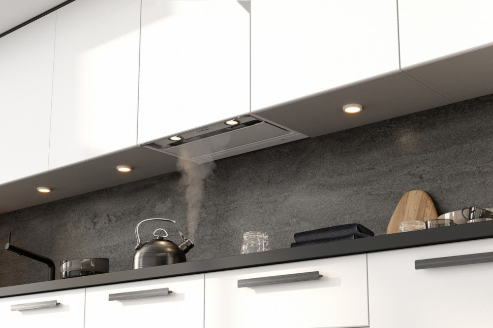 Вытяжка Elikor Sense Glass 60П-1000 229362 (белый/белое стекло)