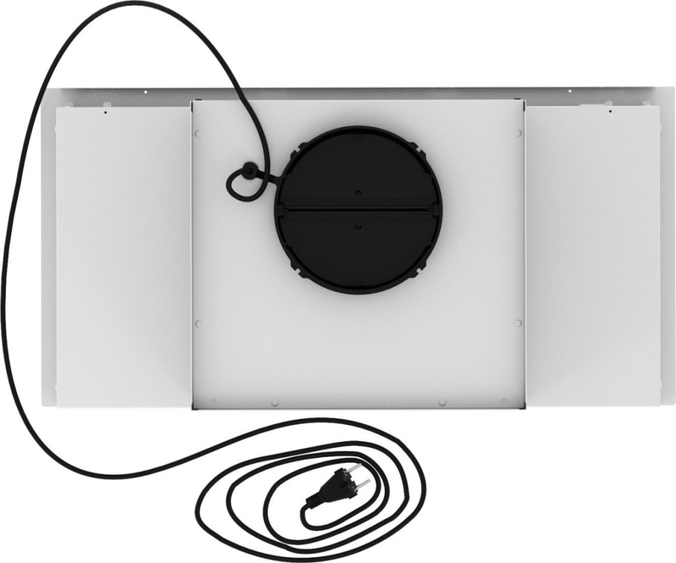 Вытяжка Elikor Sense Glass 60П-1000 229362 (белый/белое стекло)