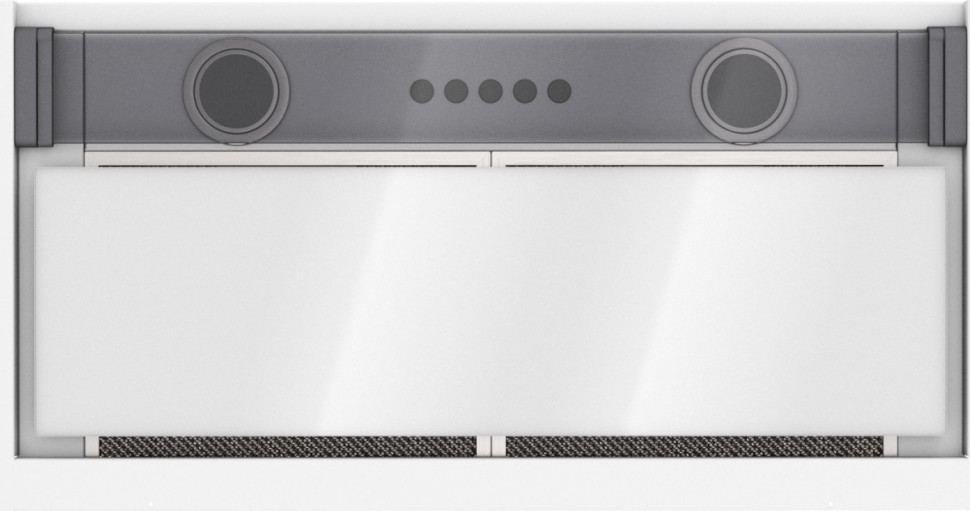 Вытяжка Elikor Sense Glass 60П-1000 229362 (белый/белое стекло)