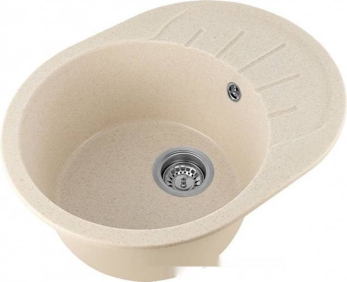 Кухонная мойка Saniteco Pura (бежевый)