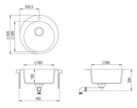 Кухонная мойка Teka CLAVE 45 B-TQ топаз