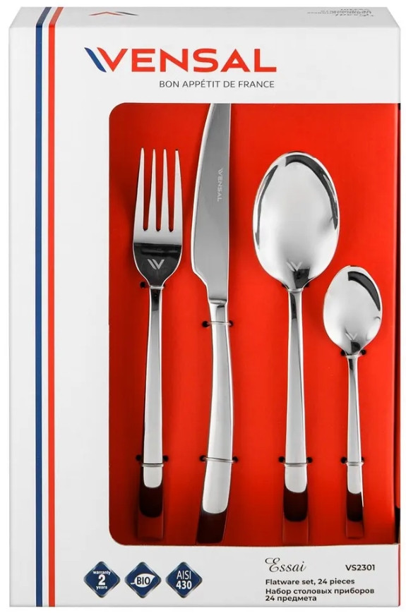 Набор столовых приборов Vensal VS2301 Набор столовых приборов Vensal VS2301
