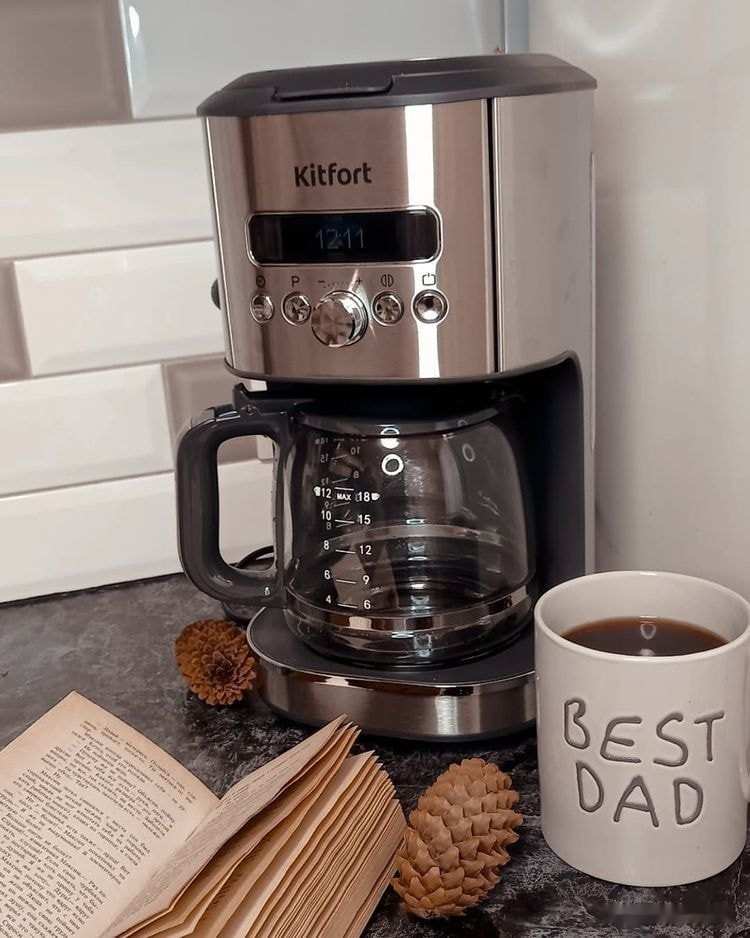 Капельная кофеварка Kitfort KT-767 Капельная кофеварка Kitfort KT-767