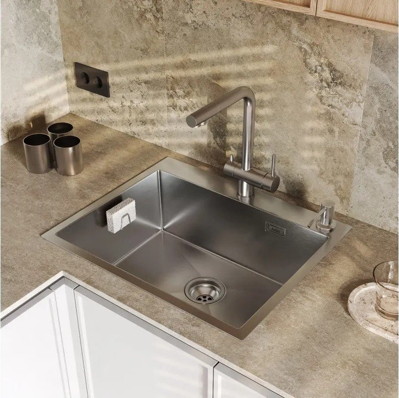 Кухонная мойка Axus LS-6050S Кухонная мойка Axus LS-6050S