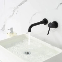 Смеситель Rea Lungo long black matt B0371