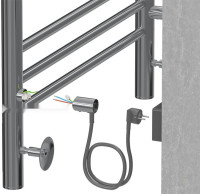 Полотенцесушитель Terminus Аврора П9 500x700 (хром)