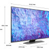 Телевизор Samsung QLED 4K Q80C QE50Q80CAUXRU