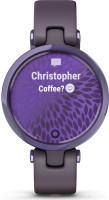Умные часы Garmin Lily (полночная орхидея/силиконовый ремешок)