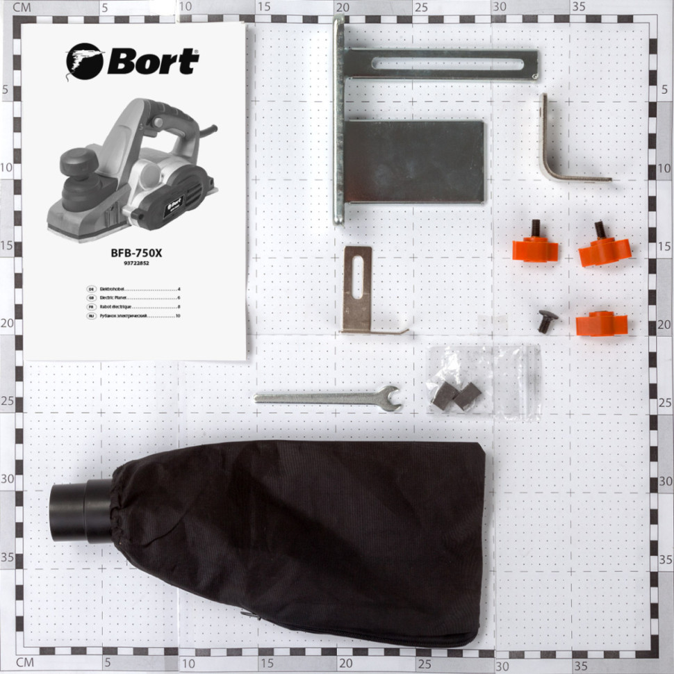 Электрорубанок BORT BFB-750X Электрорубанок BORT BFB-750X