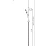 Душевая система Haiba HB24805-7 (черный)