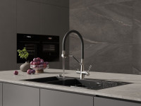 Смеситель Cersanit Vivo однорычажный с фильтром с гибким изливом 68217 (хром)