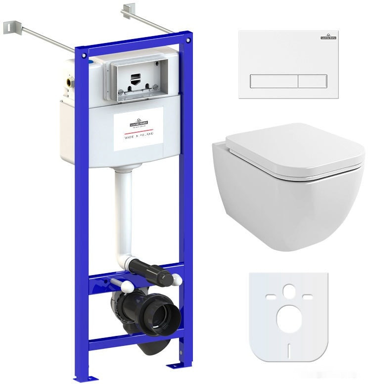 Унитаз Lavinia Boho Relfix One Compacto 6 в 1 77050145